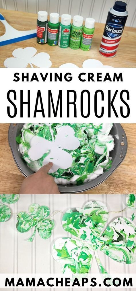 Sant Patrick, Shamrock Craft, March Crafts, St Patricks Crafts, St Patricks Day Crafts For Kids, March Activities, St Patrick Day Activities, Saint Patties, St Patrick's Day Crafts