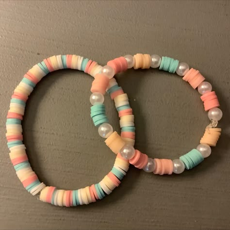 Watermelon Clay Bead Bracelet Ideas, Clay Bead Bracelet Ideas Preppy Bff, Sunset Clay Bead Bracelet, Preppy Clay Bead Bracelets Ideas, Clay Bead Bracelet Ideas Preppy, Summer Bracelet Ideas, Clay Beads Bracelet Ideas, Preppy Bracelet Ideas, Sunset Bracelet