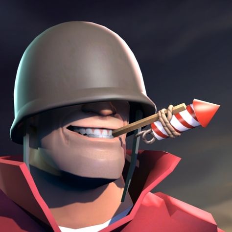 Steam Workshop::Bite-Sized Blast Soldier Tf2 Fanart, Tf2 Pfps, Tf2 Pfp, Team Fortress 2 Soldier, Soldier Tf2, Tf2 Soldier, Tf2 Memes, Team Fortess 2, Battle Games