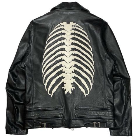 ً on Twitter: "Undercover: ‘Anitomicouture’ Ribcage Leather Jacket (2013) https://t.co/eXCNzauFOw" / Twitter A Skeleton, Grunge Goth, Swaggy Outfits, Mode Inspo, Dream Clothes, Looks Vintage, Grunge Outfits, Look Cool, Look Fashion