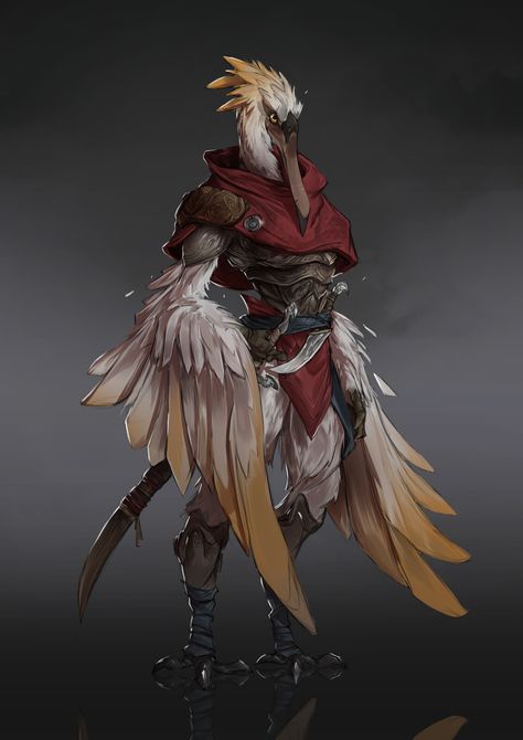 Bird People, Dungeons And Dragons Characters, Dnd Art, Skyfall, Arte Fantasy, Be Careful, Dnd Characters, Creature Design, Character Portraits