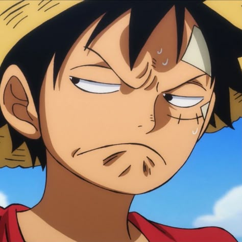 luffy icon - ep 1088 Luffy Lying Face, Luffy Disgusted Face, Luffy Injured, Luffy Tired, Luffy's Mom, Luffy Icon, Disgusted Face, Wan Pīsu, Piece Icons