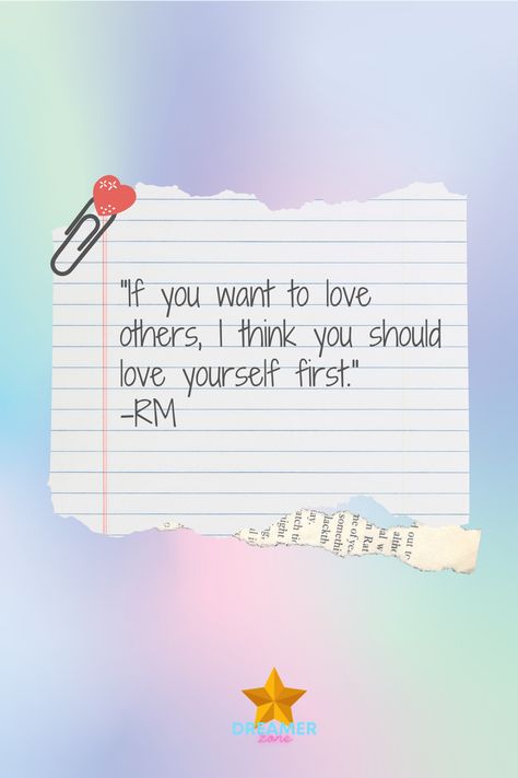 Bts Quotes Inspirational, Quotes Pastel, Quotes Self Love, Love Yourself Text, Bts Aesthetics, Sky Quotes, Worthy Quotes, Love Yourself Lyrics, Note Doodles