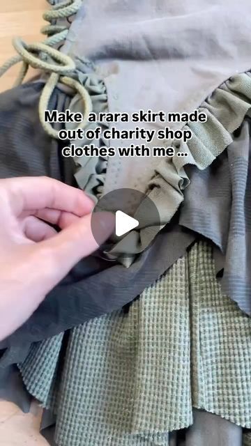 Rheabfunky on Instagram: "Before u ask… yes I have a tutorial series on how to make your own ! 
This is a garter version of my classic Rara skirts let me know what u think in the comments 😜🧚💕
Check out my highlights marked ‘tutorial’ I try to use only deadstock, second hand clothing as materials but I do mix new ones in too! 
I save every last scrap for speller pieces and patchwork items, and if they are too small for patchwork I use them as stuffing for my crafting 💕" Rara Skirt Pattern, Rara Skirt, Second Hand Clothing, Skirt Tutorial, Diy Skirt, Yes I Have, I Try, Skirt Pattern, How To Make Your