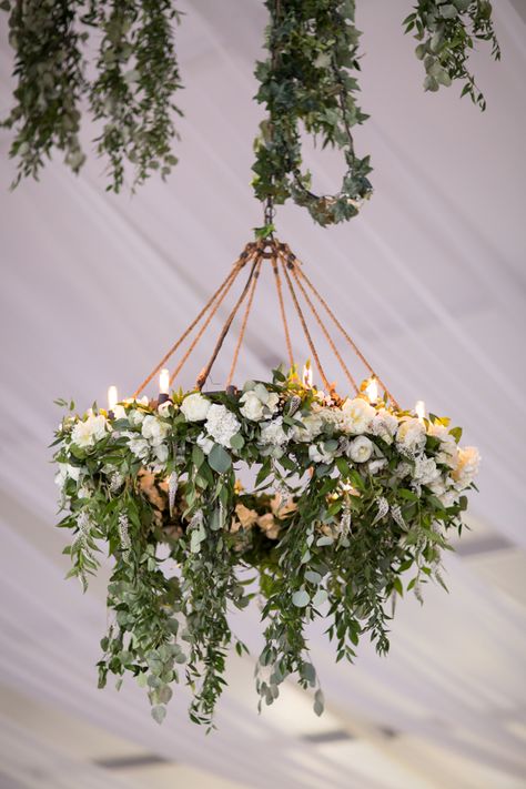 This floral chandelier by The Flower Factory is wicked. As wicked as this SURPRISE WEDDING? Impossible. It was just amazing! #richmondbc #realweddings #bcbride Wood Chandelier Wedding, Circle Flower Chandelier Wedding, Fake Flower Chandelier, Wedding Chandelier Greenery, Wisteria Chandelier, Flower Chandelier Wedding, Floral Chandelier Diy, Chandelier Greenery, Wedding Impossible