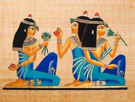 Egyptian papyrus. Showing a Banquet scene. Replica of a painting from the tomb o , #sponsored, #Banquet, #scene, #Replica, #Egyptian, #papyrus #ad Blue Lotus Flower, Egyptian Women, Egyptian Culture, Tutankhamun, Blue Lotus, Parts Of A Plant, Egyptian Gods, Egyptian Art, Ancient Civilizations