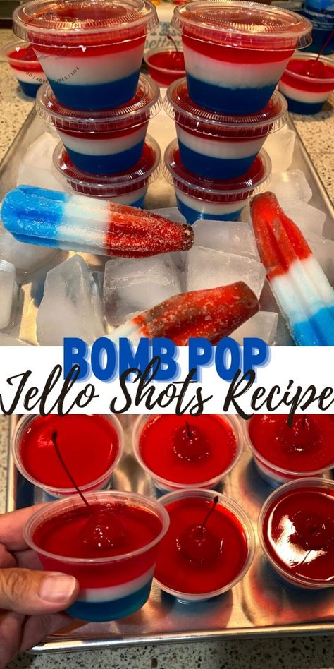 Camping Jello Shots, Whipped Cream Vodka Jello Shots, Memorial Day Jello Shots, Taylor Swift Jello Shots, Bomb Pop Alcoholic Drinks, Skittles Jello Shots, Make Ahead Shots For A Crowd, Virgin Jello Shots, Summer Jello Shot Recipes