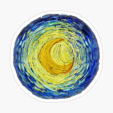 Starry Night Moon, Rock Argentino, Starry Night Painting, Arte Folk, Arte Van Gogh, Night Moon, Art Van, Van Gogh Paintings, Van Gogh Art