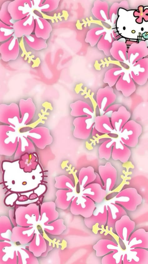 Pink Lv Wallpaper, Pink Hello Kitty Wallpaper Iphone, Pretty Wallpaper Ipad, Y2k Hello Kitty, Cute Home Screen Wallpaper, Best Friend Wallpaper, Cute Laptop Wallpaper, Kitty Drawing, Trippy Wallpaper