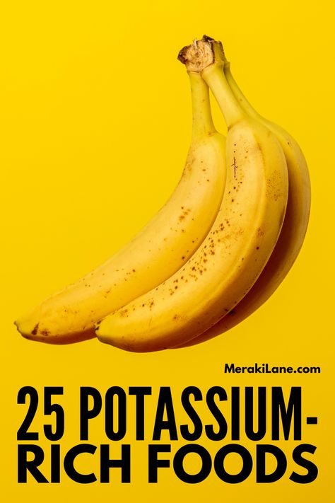 Potassium Deficiency 101: 25 Potassium-Rich Foods to Try Bananagrams Activities, Banana Games, Potassium Deficiency, Potassium Rich Foods, New Year's Games, Foods To Try, Neon Words, Games Ideas, Heart Muscle