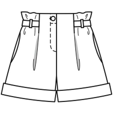 Shorts pattern and tutorial Short Drawing, Flat Drawings, Fashion Drawing Sketches, Clothing Sketches, Shorts Pattern, Before School, Fashion Design Sketchbook, Clothing Design Sketches, Flat Sketches