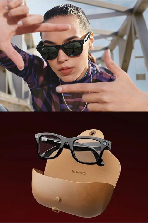 Ray-Ban, has taken a giant leap forward by redesigning its app to offer seamless integration with Ray-Ban Smart Glasses. Rayban Smart Glasses, Ray Ban Smart Glasses, Ray Ban Meta Smart Glasses, Ray Ban Glasses Women, Eyeglass Frames For Men, Ray Ban Glasses, Smart Glasses, Retro Blue, Prescription Eyeglasses