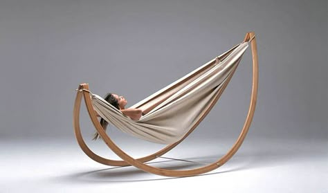 20 Modern Outdoor Accessories For A Perfect Summer Experience Contemporary Rocking Chair, Wire Furniture, Modern Rocker, Modern Rocking Chair, Indoor Hammock, Hammock Stand, Traditional Furniture, Hammock Chair, Garden Accessories