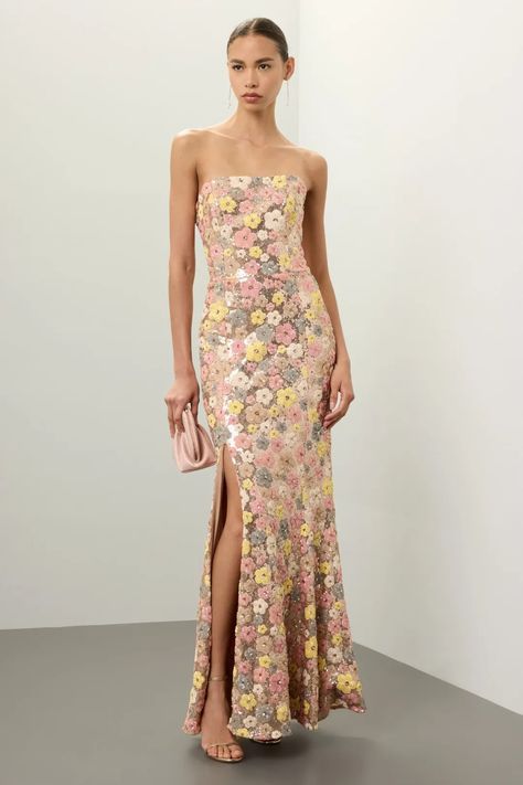 Janelle Dress by Dress The Population | Rent the Runway Black Tie Dress Code, Destination Wedding Dress, Strapless Gown, Black Tie Wedding, Rent The Runway, Dress The Population, Wedding Cocktails, Closet Designs, Summer Black