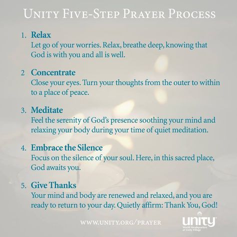 Meditation as Prayer - Unity Church - Silent Unity. Meditation makes mind-control much easier. Unity Prayer, Unity Church, Connection With God, Marriage Bible Verses, Prayer For Health, Prayer For Church, Meditation Prayer, Prayer For Protection, Deep Truths