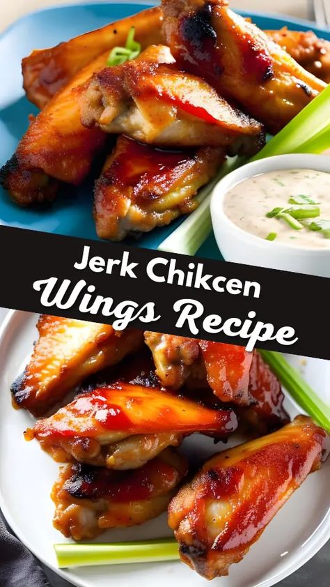 Healthy Jerk Chicken Wings Recipe for a Protein-Packed Meal 1 Ninja Foodi Chicken Wings, Jerk Chicken Wings Recipe, Perfect Chicken Wings, Chicken Wings Recipes, Marinated Wings, Deep Fried Chicken Wings, Best Chicken Wing Recipe, Jerk Chicken Wings, Hot Wing Recipe