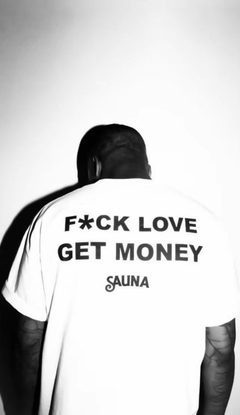 Money Over Love Wallpaper, Street Wear Wallpaper, Cool Wallpapers For Men, F Love, Rapper Wallpaper, Money Wallpaper, Money Wallpaper Iphone, Cute Text Quotes, Oversized Tops