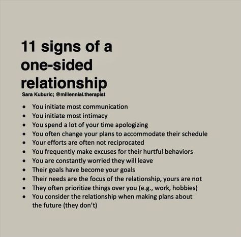 Signs of A One Sided Relationship Apathy Quotes Relationships, How To Be Mean To People, Apathy Quotes, One Sided Relationship Quotes, One Sided Relationship, Narcissism Relationships, Relationship Lessons, Relationship Therapy, Relationship Psychology