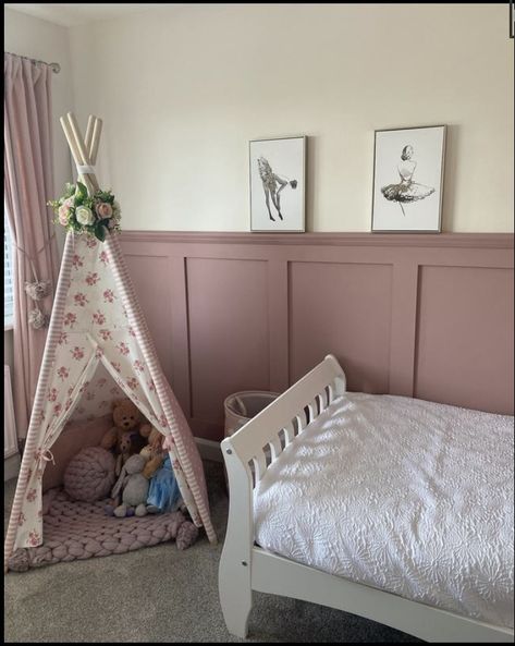 Dulux Pressed Petal Bedroom, Dulux Pressed Petal, Dulux Paint, Saint Andrews, Girls Nursery, Pink Wall, Pink Walls, Interior Walls