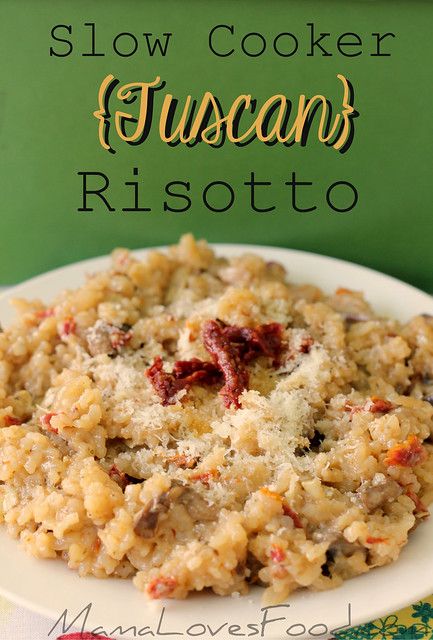 Crockpot Risotto, Risotto Recipes Chicken, Risotto Dishes, Resep Smoothie, Crockpot Cooking, Crockpot Dishes, Best Slow Cooker, Risotto Recipes, Crock Pot Slow Cooker