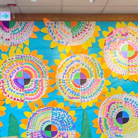 Alma Thomas Art Projects For Kids, Alma Thomas Art, February Preschool, Collaboration Art, Art Assessment, Alma Thomas, Art Mom, Collaborative Art Projects, 2nd Grade Art