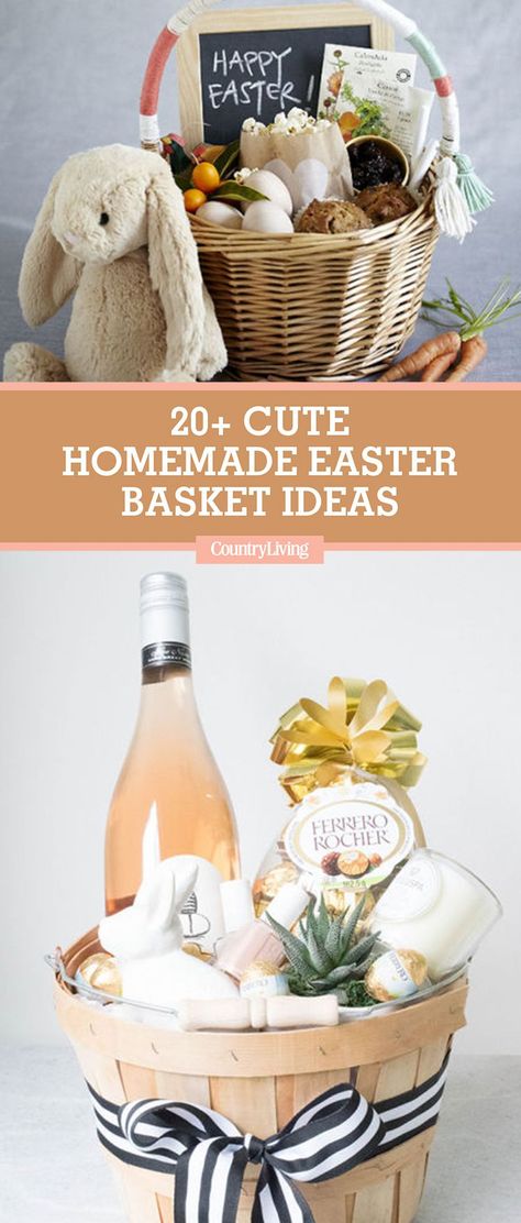 Homemade Easter Baskets, Adult Easter Baskets, Creative Easter Baskets, Easter Crafts For Adults, Adult Easter, Easter Baskets For Toddlers, Easter Basket Ideas, Kids Easter Basket, Easter Basket Diy