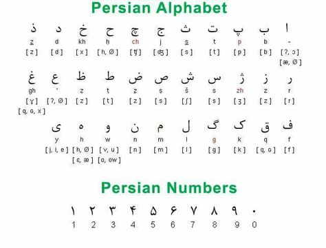 Farsi Alphabet and Numbers Dari Language, Farsi Alphabet, Farsi Language, Learn Farsi, Persian Alphabet, Learn Persian, Sign Language Lessons, Write Arabic, Persian Language