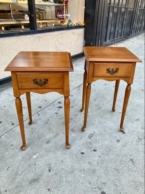 Night Stand Vintage, Vintage Night Stand, Los Angeles Sunset, Vintage Nightstand, Sunset Boulevard, Night Stands, Refurbished Furniture, Night Stand, Ear Plugs