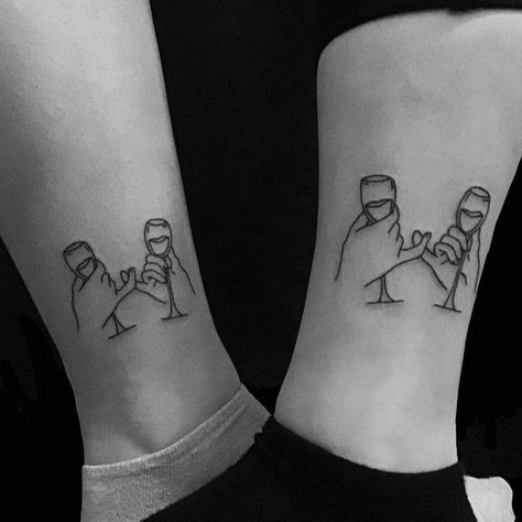 Matching Bff Tattoos, Partner Tattoos, Cousin Tattoos, Promise Tattoo, Bestie Tattoos, Matching Friend Tattoos, Matching Best Friend Tattoos, Matching Sister Tattoos, Matching Friend