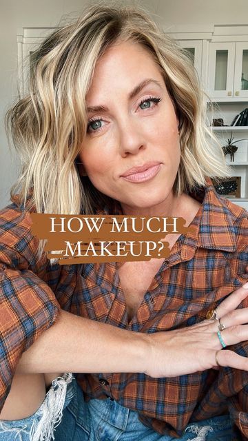 Fit Mission Makeup, Fit Mission Makeup Hair, Jocelyn Makeup, Jocelyn Mcclellan Hair, Less Is More Makeup, Jocelyn Mcclellan, Makeup Over 40, Cream Foundation, About Makeup