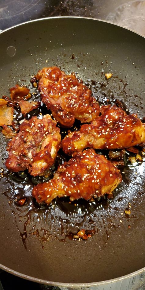 [Homemade] Korean Fried Chicken #food #foods Chicken Home, Korean Fried Chicken, Chicken Food, Vegetarian Keto, Gluten Free Cooking, Lean Protein, Beautiful Dishes, Lunches And Dinners, Lunch Recipes