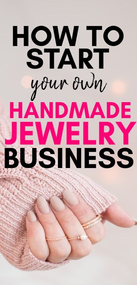 Making and Selling Jewelry Successfully- How Diy Things To Make, Things To Make And Sell, Selling Jewelry Online, Starting An Etsy Business, Handmade Jewelry Business, Jewelry Making Business, Selling Handmade Items, Hobbies That Make Money, Diy Things