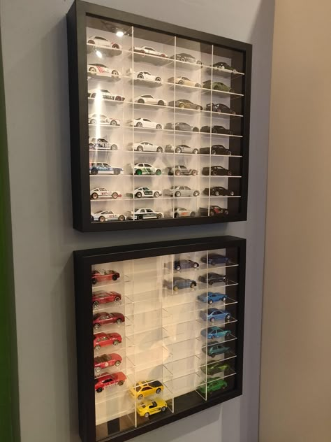 Hot Wheels Storage Display, Hot Wheels Cars Display, Matchbox Cars Display, Toy Car Display, Hot Wheels Wall, Hot Wheels Display Case, Diecast Cars Display, Hot Wheels Storage, Car Themed Bedrooms