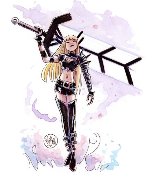 Mike Maihack on Twitter: "Magik sketch https://t.co/Mc0BWPV6xx" / Twitter Kate Pryde, Magik Marvel, Marvel Fanart, Marvel Vs Dc, Character Wallpaper, Marvel Vs, Marvel X, Marvel Fan, Xmen