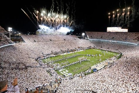 The Penn State White Out game is one of the most iconic events in college football. This spectacle, known for its sea of white-clad fans, electrifying atmosphere, and unforgettable moments, has become a staple in the sport. This article delves into the history and highlights of the Penn State White Out game, exploring key moments and why it holds such significance.... https://templefade.com/penn-state-white-out-game-history-and-highlights/ Penn State White Out, Penn State Football, Penn State University, Dream College, Penn State, Football Games, College Life, Ohio State, College Football