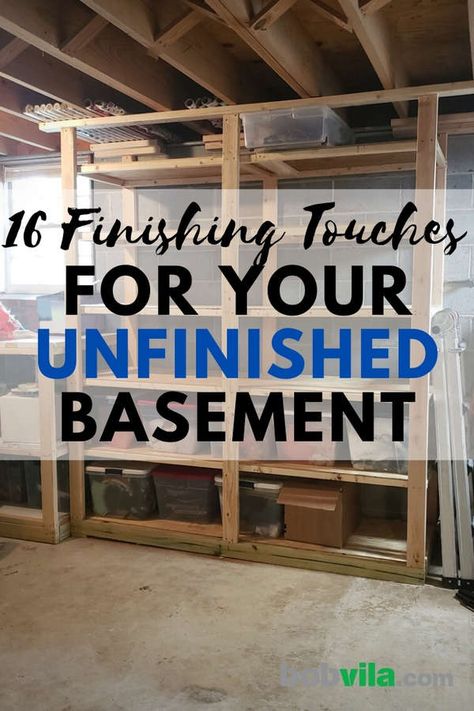 Painting Unfinished Basement Walls, Unfinished Basement Ideas On A Budget Diy, Unfinished Basement Ideas Low Ceiling, Make Unfinished Basement Cozy, Basement Ceiling Storage, Basement To Master Suite, How To Cozy Up An Unfinished Basement, Dividing Basement Space, Basement Remodel Diy Inexpensive