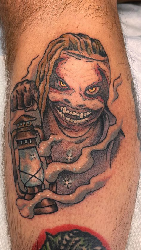 It was a real honor today to tattoo this Bray Wyatt tribute piece on my long time homie @wwegraves Thanks as always for your trust and… | Instagram Wwe Tattoos, Wrestling Tattoos, Tribute Tattoo, Godzilla Tattoo, Wwe Bray Wyatt, Corey Graves, The Wyatt Family, Tribute Tattoos, Tattoo Themes