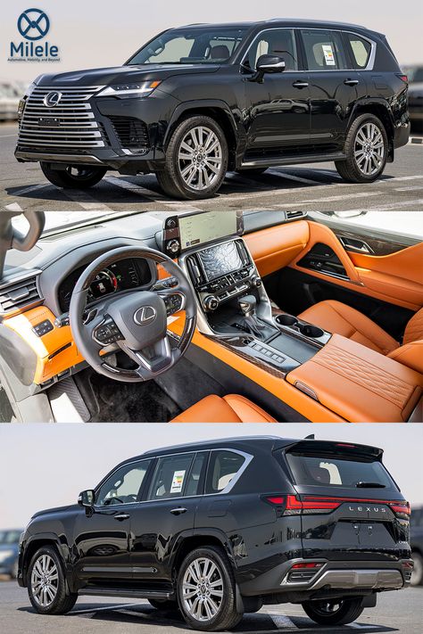 (LHD) LEXUS LX600 VIP 3.5P AT MY2023 – BLACK Lexus 2023, Lexus Lx 600, Dream Cars Lexus, Luxury Suv Cars, Lexus Lx 570, New Model Car, Lexus Car, Lexus Suv, Quotes Car