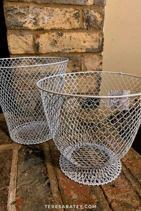 Dollar Tree Wire Basket Ideas, Dollar Tree 2023, Laundry Basket Bedroom, Wire Basket Ideas, Spiral Staircase Kits, Dollar Tree Baskets, Clear Coffee Mugs, Dollar Tree Projects, Coffee Cups Diy