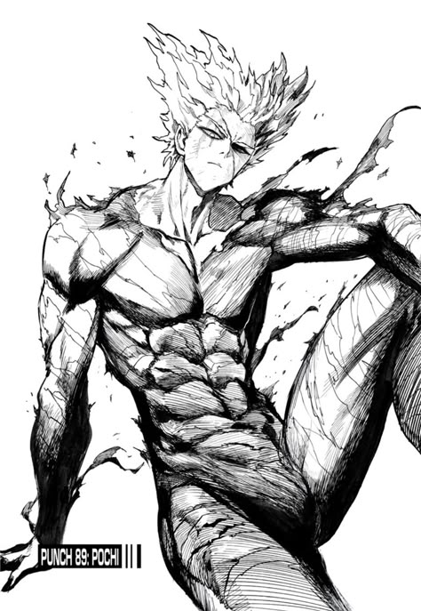 Garou - One Punch Man manga Opm Manga, Anime One Punch Man, One Punch Man Funny, Saitama One Punch, Saitama One Punch Man, Art Alien, One Punch Man Manga, One Punch Man Anime, Hxh Characters