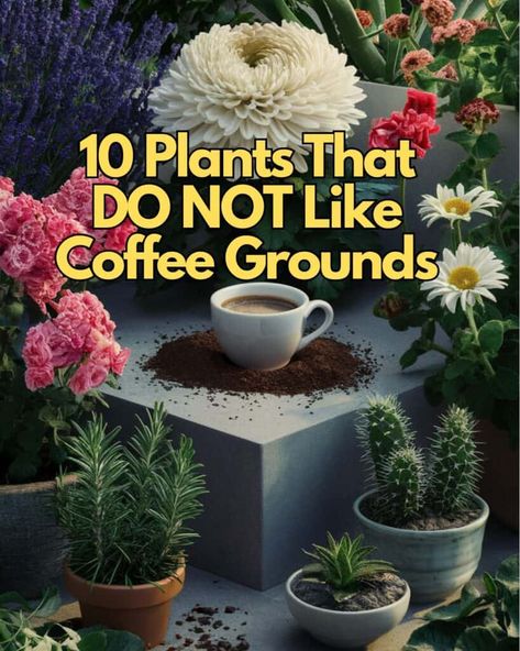 Coffee Grounds Garden, Coffee Grounds For Plants, Chrysanthemum Growing, Coffee Grounds As Fertilizer, Diy Fertilizer, Rosemary Plant, Plant Benefits, Plant Care Houseplant, Mint Plants