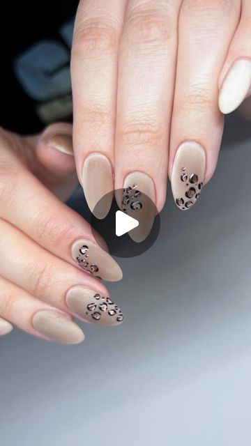 Gabi De la Cruz on Instagram: "Bringing my client’s ideas to life 🎨  Matte cat eye with glossy leopard spots 🐆 a week ago I could not be convinced that I would like matte cat eye 😂 but these turned out so velvety I looove them.   For these we used @bevlah_usa rose builder gel as usual.  It’s been my favorite for long nails for a while!   The magnetic gels are @icegel_global mist collection. Magnets from amazon 💕  #nailart #naturalnails #gelnails #bayareanails #groovynails #nailinspo #fyp #cateyenails #almondnails  #trendynails #nailtrends #chromenails  #nailtutorial #nailvideo #nailtutorials  POV you nail art natural nails natural long nails gel nails Bay Area nails groovy nails nail inspo chrome nails matte nails tutorial grwm watch" Cat Eye Leopard Nails, Matte Magnetic Nails, Cat Eye Nails Matte, Cat Eye With Design Nails, Chrome And Cat Eye Nails, Matte Cat Eye Nails, Chrome Nails Matte, Nail Art Natural Nails, Nail Inspo Chrome