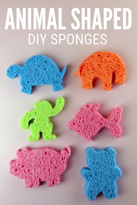 Turn bath time into a zoo adventure with these DIY Animal Shape Sponges! Easy to make and fun for kids to use, these sponges bring a playful twist to everyday routines. Follow our simple guide to create a menagerie of your own and make cleaning up a splash of fun. Ideal for little hands and vivid imaginations! Sponge Crafts Diy Ideas, Sponge Crafts, Cow Shirts, Tub Toys, Daisy Scouts, Handmade Inspiration, Diy Craft Tutorials, Pool Toys, Adult Crafts