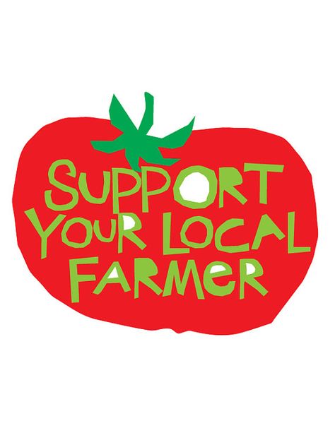 cuute Support Your Local Farmer, Kentish Town, Female Farmer, Coupon Storage, Local Farmers Market, Farm Stand, Types Of Lettering, Vintage Marketplace, Discount Offer