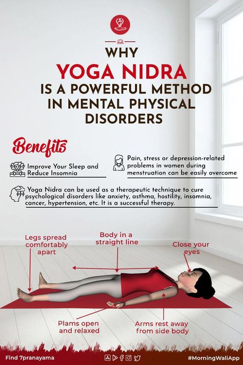 Yoga Nidra is an ancient technique in which the yogi discovers himself. In this state, the yogi is neither conscious nor asleep. Yoga Asanas Names, Yoga Poses Step By Step, Hata Yoga, Yoga Mudra, Learn Yoga Poses, Yoga Mudras, What Is Yoga, Yoga Symbols, Yoga Facts