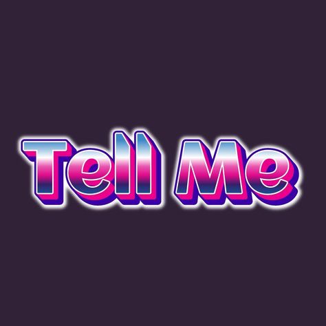 Tell Me Effect Text - #logocreative #logocreativedesign #logocreator #logocreationprocess #createlogo Fancy Fonts Alphabet, Me Logo, Font Maker, Instagram Font, Logo Creator, Create Logo, Beautiful Logos Design, 3d Font, Fancy Letters