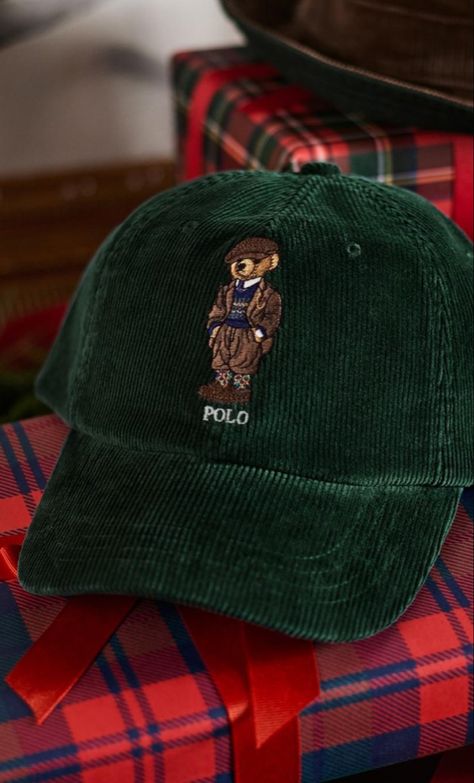 Ralph Lauren Hats, Cap Outfit, Guys Clothing Styles, Hat Ideas, Polo Bear, Money Aesthetic, 자수 디자인, England Fashion, Cool Outfits For Men