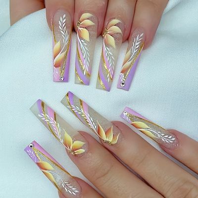 China Nails, August Nails, Ballet Nails, Nagel Tips, Coffin Press On Nails, Nails Set, Coffin Nails Long, Nail Supplies, Nail Length