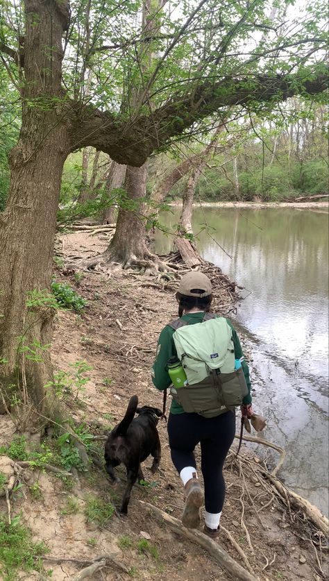 Hikes With Dogs, Manifest 2024, Patagonia Backpack, Dog Hiking, Plus Size Hiking, Hiking Girl, Adventure Dog, Trip Aesthetic, Backpack Hiking