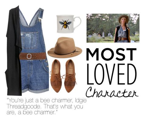 "Idgie Threadgood" by glitteringbeast ❤ liked on Polyvore featuring Topshop, BKE, H&M, rag & bone, Magpie, literary, queer, friedgreentomatoes and idgiethreadgood Idgie Threadgoode, Fried Green Tomatoes Movie, Lesbian Fashion, Fried Green Tomatoes, Alt Girl, Aesthetic People, Glam Rock, Magpie, Aesthetic Clothes